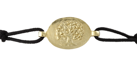   Bracelet cordon or Bracelet Arbre de Vie 