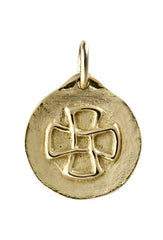 Medaille de bapteme / pendentif Croix au Lien Unique
