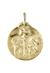 Medaille de bapteme / pendentif Agnus Dei