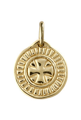 Medaille de bapteme / pendentif Croix de Malte
