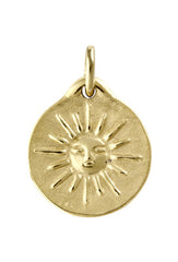 Medaille de bapteme / pendentif Soleil