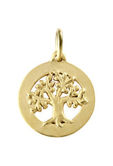 Medaille de bapteme / pendentif Arbre de Vie Repercé