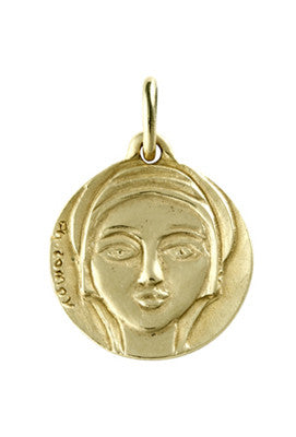 Medaille de bapteme / pendentif Vierge Africaine