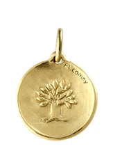 Medaille de bapteme / pendentif Cachet Arbre de Vie